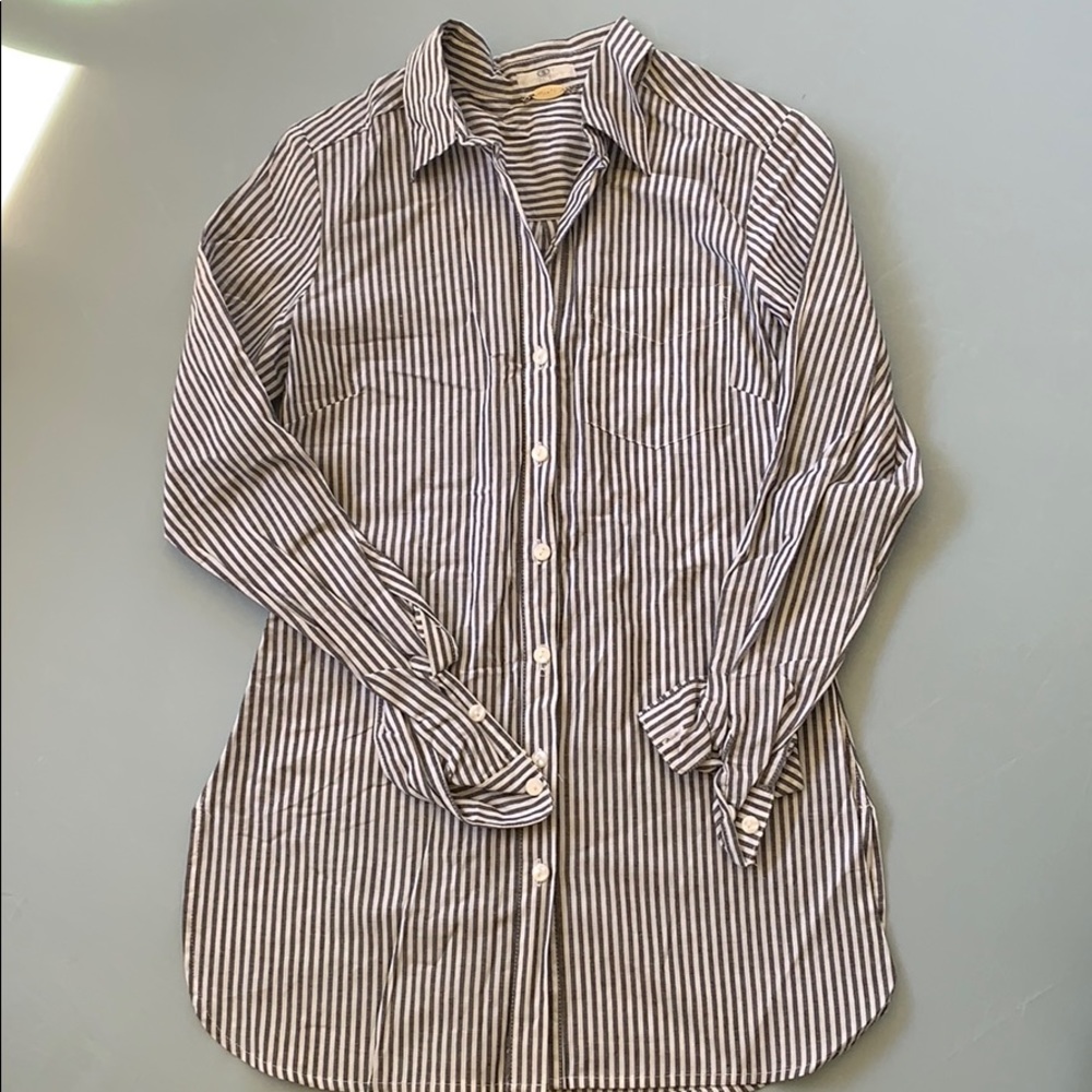 Long Button Down Top - image 1